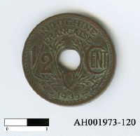 藏品(法屬印度支那錢幣（半分）)的圖片